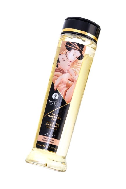 Массажное масло с ароматом ванили «Desire» от «SHUNGA» (240 ML)