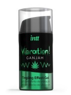 Жидкий интимный гель с эффектом вибрации «Vibration Ganjah» от «Intt» (15 ML)