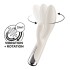Бежевый вибратор-кролик с функцией вращения «Spinning Rabbit 1» от «Satisfyer»