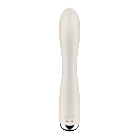 Бежевый вибратор-кролик с функцией вращения «Spinning Rabbit 1» от «Satisfyer» Бежевый вибратор-кролик с функцией вращения «Spinning Rabbit 1» от «Satisfyer»