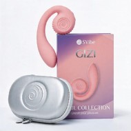 Двойной стимулятор точки G «SVibe Snail GIZI» от «SVibe» (персиково-розовый)