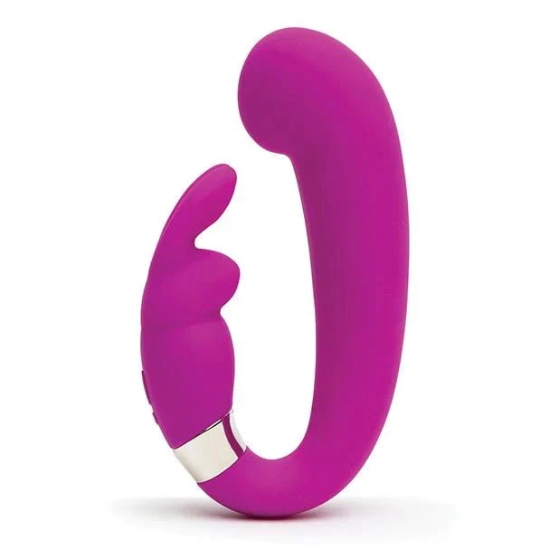 Вибратор для точки G «G-Spot Clitoral Curve Vibrator» от «Happy Rabbit» (фиолетовый)