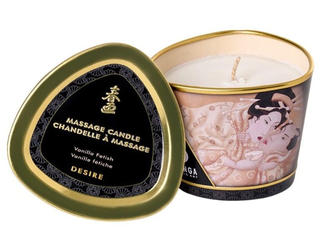 Массажная свеча Vanilla Fetish с ароматом ванили (Shunga) Массажная свеча Vanilla Fetish с ароматом ванили (Shunga)