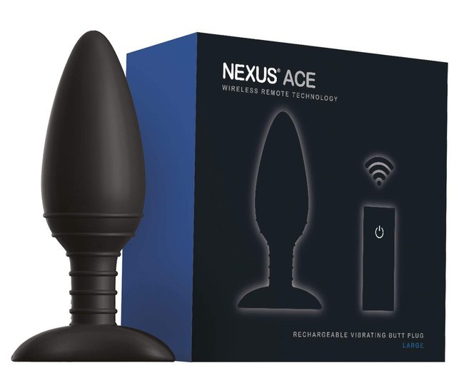 Анальная вибровтулка c ПДУ «ACE LARGE » от «NEXUS» Анальная вибровтулка c ПДУ «ACE LARGE » от «NEXUS»