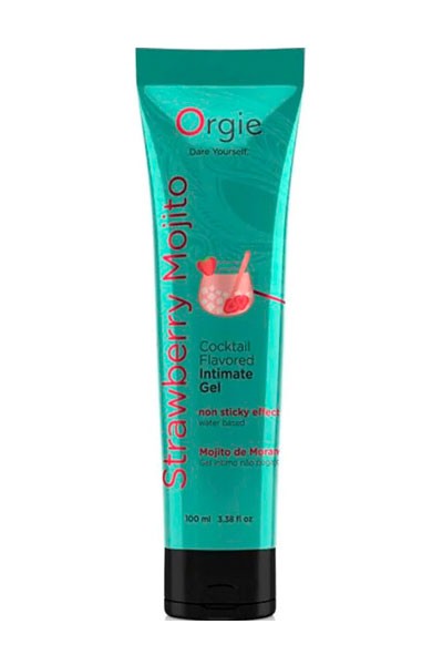 Съедобная смазка «Клубничный Мохито» от «Orgie» Съедобная смазка «Клубничный Мохито» от «Orgie»