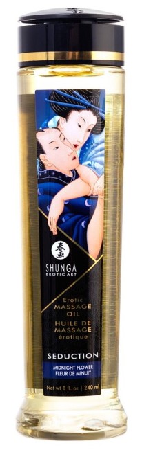 Массажное масло с ароматом ночных цветов «Seduction» от «SHUNGA» (240 ML) Массажное масло с ароматом ночных цветов «Seduction» от «SHUNGA» (240 ML)