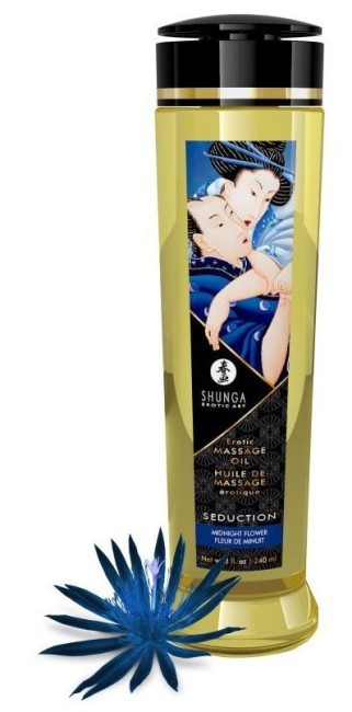 Массажное масло с ароматом ночных цветов «Seduction» от «SHUNGA» (240 ML) Массажное масло с ароматом ночных цветов «Seduction» от «SHUNGA» (240 ML)