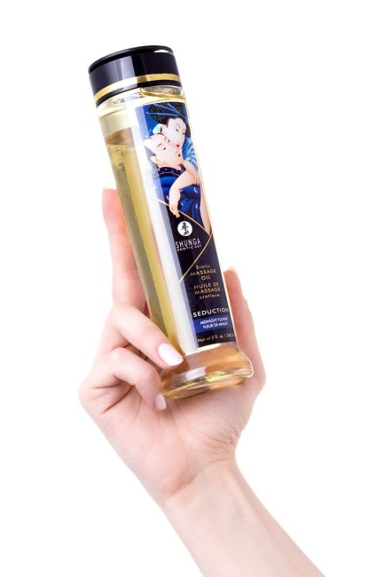 Массажное масло с ароматом ночных цветов «Seduction» от «SHUNGA» (240 ML) Массажное масло с ароматом ночных цветов «Seduction» от «SHUNGA» (240 ML)