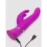 Вибратор с клиторальным стимулятором «Curve Power Motion» от «Happy Rabbit» (фиолетовый) Вибратор с клиторальным стимулятором «Curve Power Motion» от «Happy Rabbit» (фиолетовый)