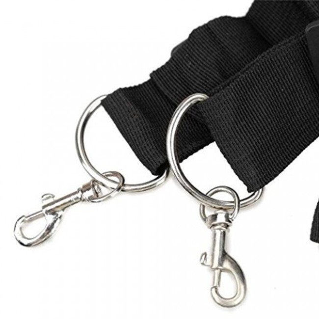 Бондаж для фиксации на кровати Frisky Bedroom Restraint Kit (чёрный)