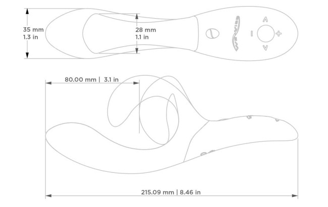 Вибратор с дистанционным управлением Nova (We-Vibe) Вибратор с дистанционным управлением Nova (We-Vibe)