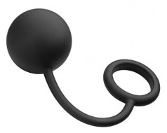  Анальный шарик с эрекционным кольцом от «Tom of Finland»