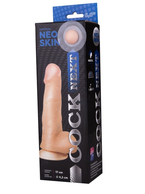 Фаллоимитатор COCK NEXT 6" с подошвой-присоской (13,5 см)