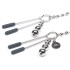 Зажимы для сосков на нитке бусин At My Mercy Chained Nipple Clamps 