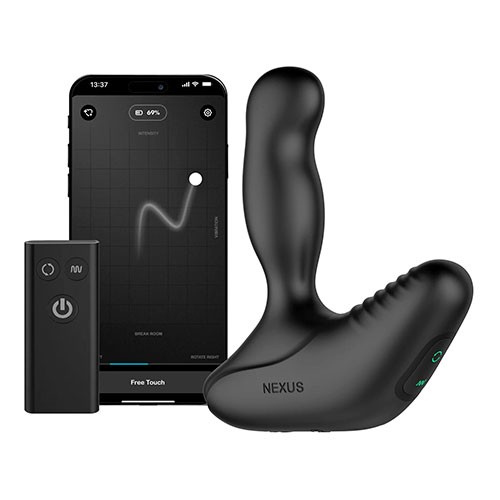 Вибромассажер простаты с вращающейся головкой «Revo Stealth» от «Nexus» Вибромассажер простаты с вращающейся головкой «Revo Stealth» от «Nexus»