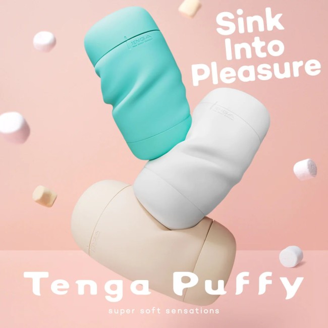 Мастурбатор «Puffy» от «Tenga» (желтый) Мастурбатор «Puffy» от «Tenga» (желтый)