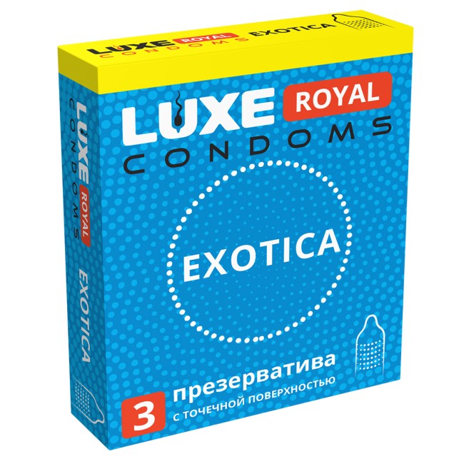 Презервативы LUXE ROYAL Exotica  Презервативы LUXE ROYAL Exotica