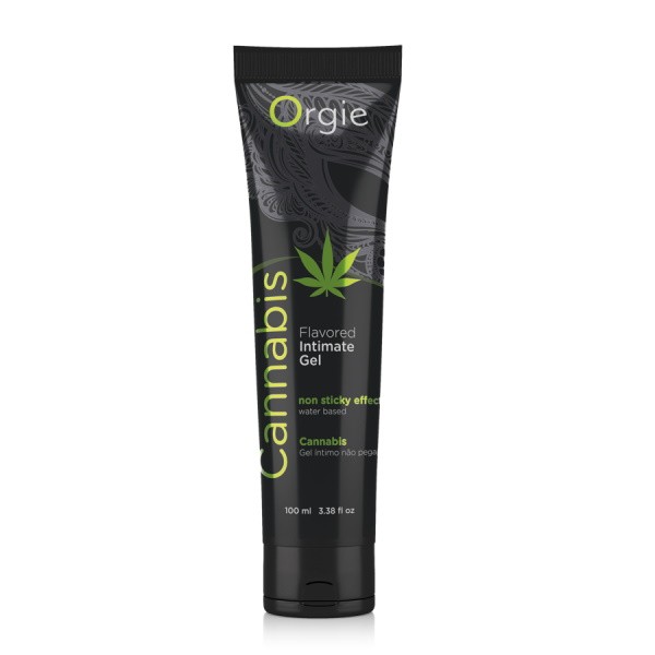 Оральный лубрикант со вкусом каннабиса «LUBE TUBE CANNABIS» от «Orgie»