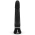 Черный хай-тек вибратор Greedy Girl Thrusting Rabbit Vibrator (11,4 см) 
