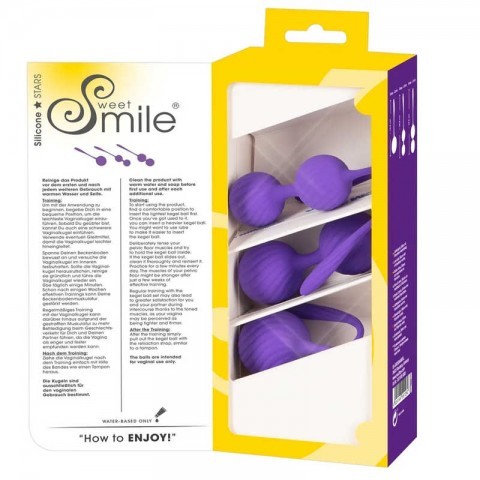 Набор вагинальных шариков Sweet Smile (3 шт.) Набор вагинальных шариков Sweet Smile (3 шт.)