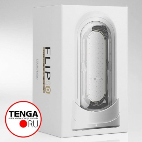 Мастурбатор «FLIP ZERO» с вибрацией от «TENGA» (Белый) Мастурбатор «FLIP ZERO» с вибрацией от «TENGA» (Белый)