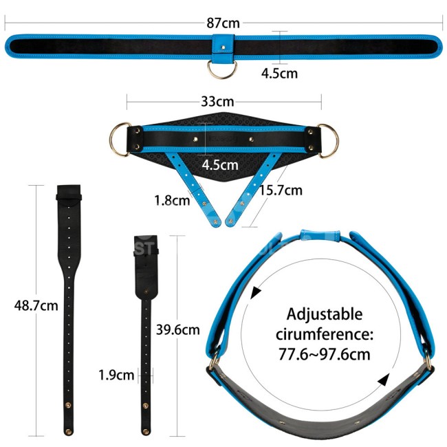 Расширенный набор страпона для мужчин Ingen 9 (пояс, реалистичный полый дилдо и втулка) XS/S/M от «Lovetoy»