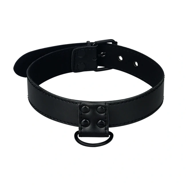 Ошейник с цепью «Bondage Fetish Black» от «Lovetoy» Ошейник с цепью «Bondage Fetish Black» от «Lovetoy»