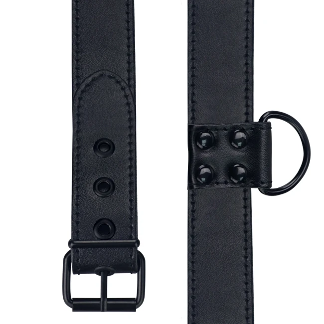 Ошейник с цепью «Bondage Fetish Black» от «Lovetoy» Ошейник с цепью «Bondage Fetish Black» от «Lovetoy»