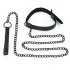 Ошейник с цепью «Bondage Fetish Black» от «Lovetoy» Ошейник с цепью «Bondage Fetish Black» от «Lovetoy»