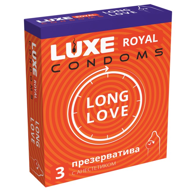 Презервативы LUXE ROYAL Long Love 