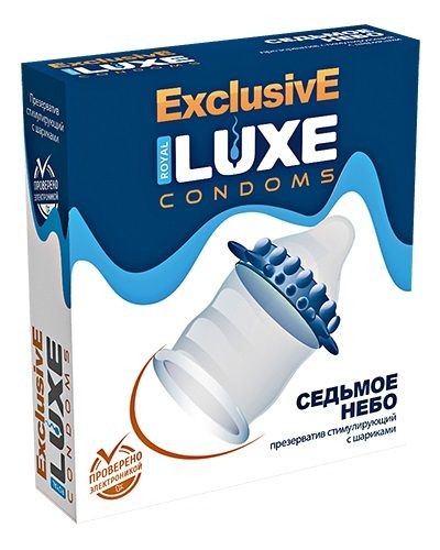 Презервативы Luxe №1 Седьмое Небо (1 шт.) Презервативы Luxe №1 Седьмое Небо (1 шт.)