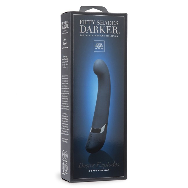 Вибратор для G-стимуляции Desire Explodes USB Rechargeable G-Spot Vibrator (16,5 см)  Вибратор для G-стимуляции Desire Explodes USB Rechargeable G-Spot Vibrator (16,5 см)