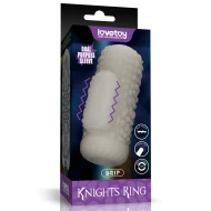 Мастурбатор-насадка с вибрацией «Knights Ring Drip» от «Lovetoy»
