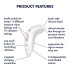 Вакуумно-волновой массажер «Pro Plus Vibration» от «Satisfyer» Вакуумно-волновой массажер «Pro Plus Vibration» от «Satisfyer»