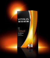 Презервативы VITALIS premium №12 Ribbed (12 шт.)
