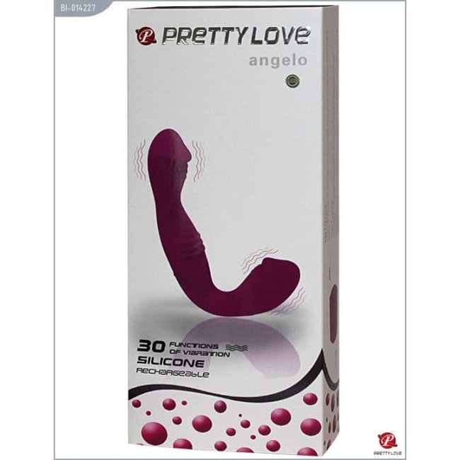 Безремневой страпон с вибрацией «Angeld»