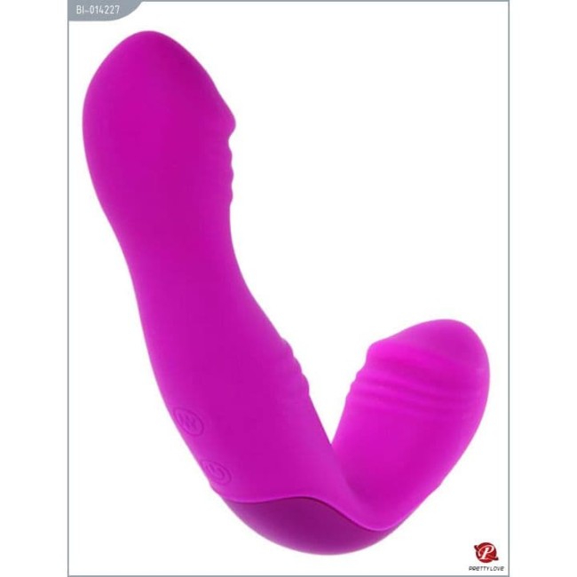 Безремневой страпон с вибрацией «Angeld»