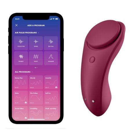 Клиторальный вибратор в трусики «Sexy Secret» от «Satisfyer» 