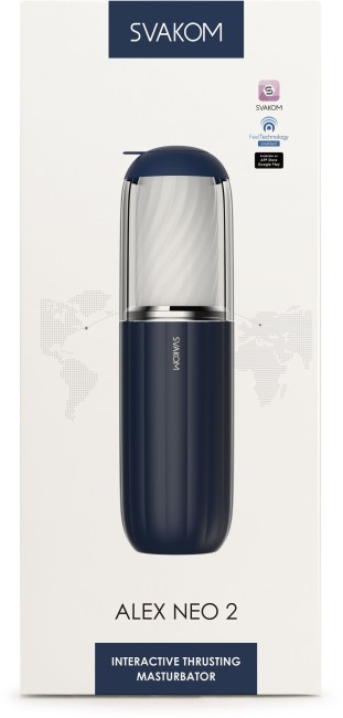 Интерактивный мастурбатор «Alex Neo 2» от «Svakom»  Интерактивный мастурбатор «Alex Neo 2» от «Svakom»