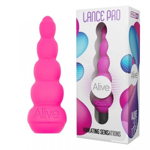 Анальный вибростимулятор «Lance Pro» от «Alive» (13,8 см) Анальный вибростимулятор «Lance Pro» от «Alive» (13,8 см)