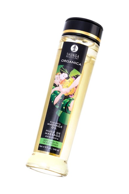 Массажное масло с ароматом зеленого чая (Shunga) 