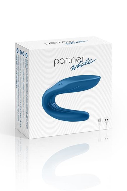 Вибромассажер для пар Partner Whale (перезаряжаемый)