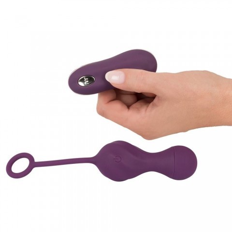 Вагинальные шарики с вибрацией Sweet Smile Remote Controlled Love Balls  Вагинальные шарики с вибрацией Sweet Smile Remote Controlled Love Balls