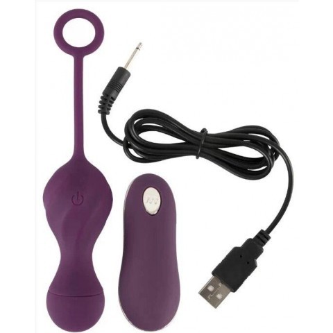 Вагинальные шарики с вибрацией Sweet Smile Remote Controlled Love Balls  Вагинальные шарики с вибрацией Sweet Smile Remote Controlled Love Balls