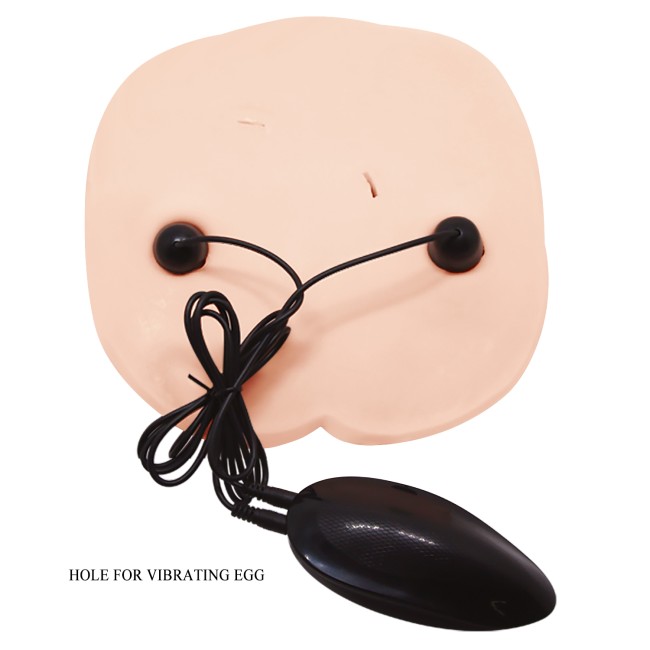 Двойной мастурбатор в виде половых губ с вибрацией Crazy bull Двойной мастурбатор в виде половых губ с вибрацией Crazy bull