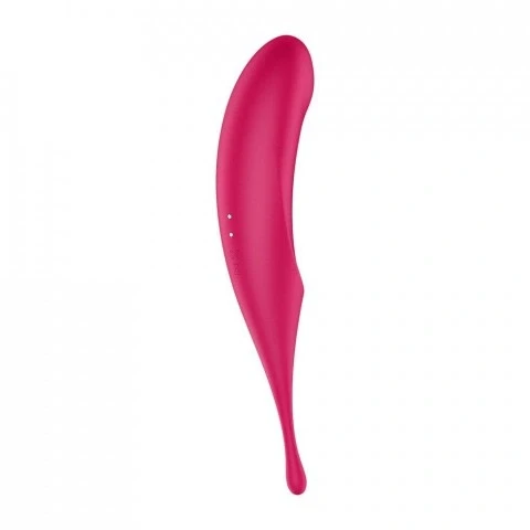 Вибратор с воздушной стимуляцией клитора «Twirling Pro» от «Satisfyer» (красный) Вибратор с воздушной стимуляцией клитора «Twirling Pro» от «Satisfyer» (красный)