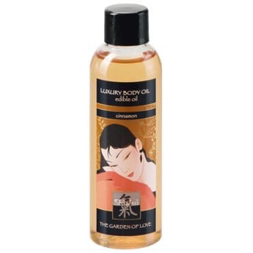 Съедобное массажное масло Корица