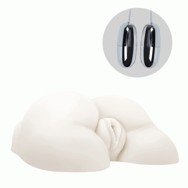 Вагина и анус с вибрацией «Juicy Peach» Вагина и анус с вибрацией «Juicy Peach»