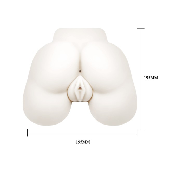 Вагина и анус с вибрацией «Juicy Peach» Вагина и анус с вибрацией «Juicy Peach»