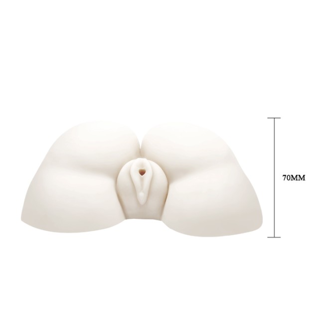 Вагина и анус с вибрацией «Juicy Peach» Вагина и анус с вибрацией «Juicy Peach»